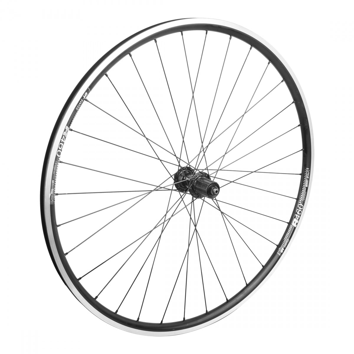 WHEEL MASTER WHL Rear 700 622x18 DT R460 BK MSW 32 SHI RS400 8-11sCAS QR BK 130mm DT2.0BK - WHEEL MASTER