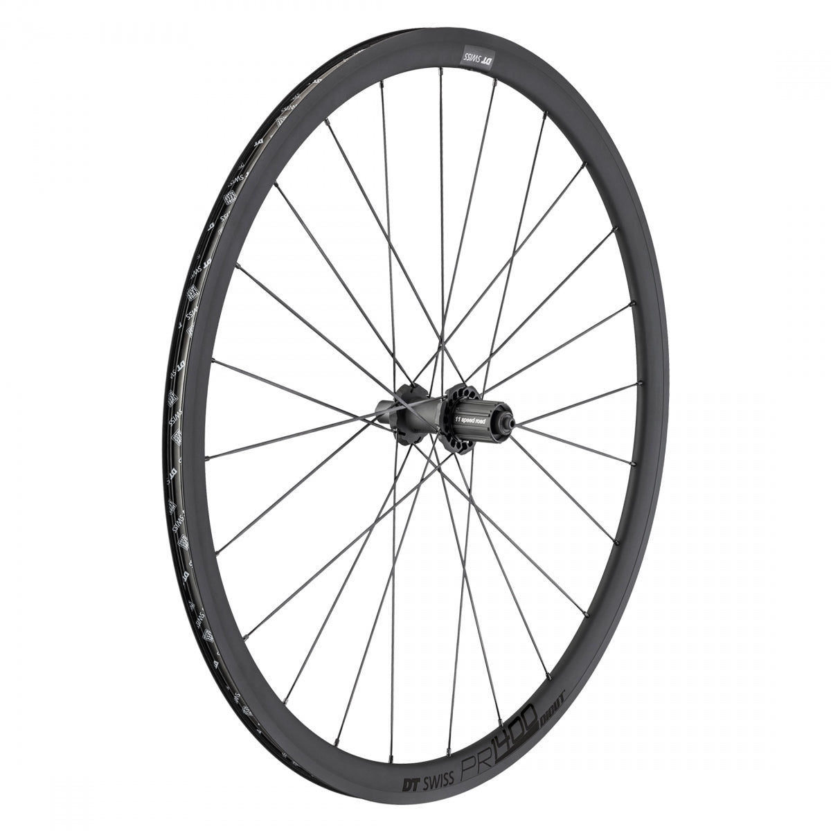 DT SWISS WHL Rear DT 700 622x18 PR1400 DICUT OXIC 32 130x5mm BK 8-11sCASS TBLS - DT SWISS