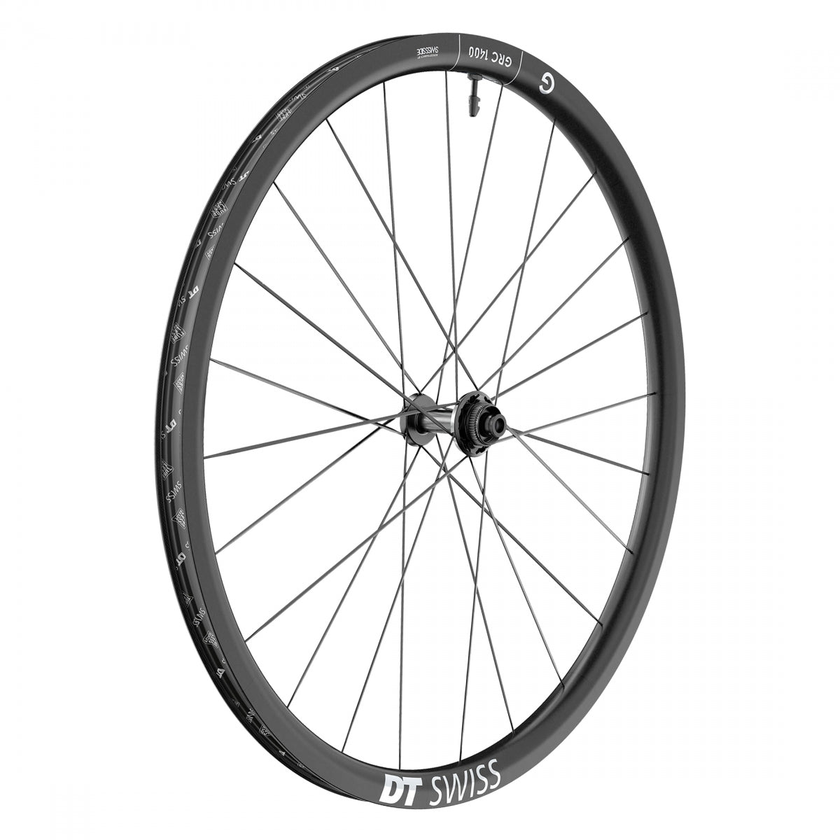 DT SWISS WHL Front DT 650B 584x24 GRC1400 DICUT 30 100x12TA CL/6B TBLS (M) - DT SWISS