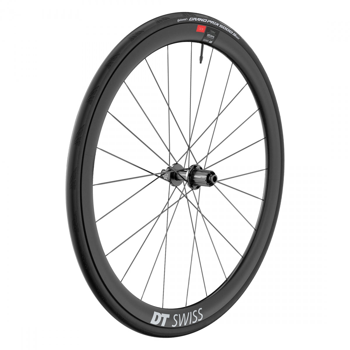 DT SWISS WHL Rear DT 700 622x20 ARC1100 DICUT 38 142x12mmTA CL SHI 11s EXP TBLS (O) w/CONT GP 5000 STR - DT SWISS