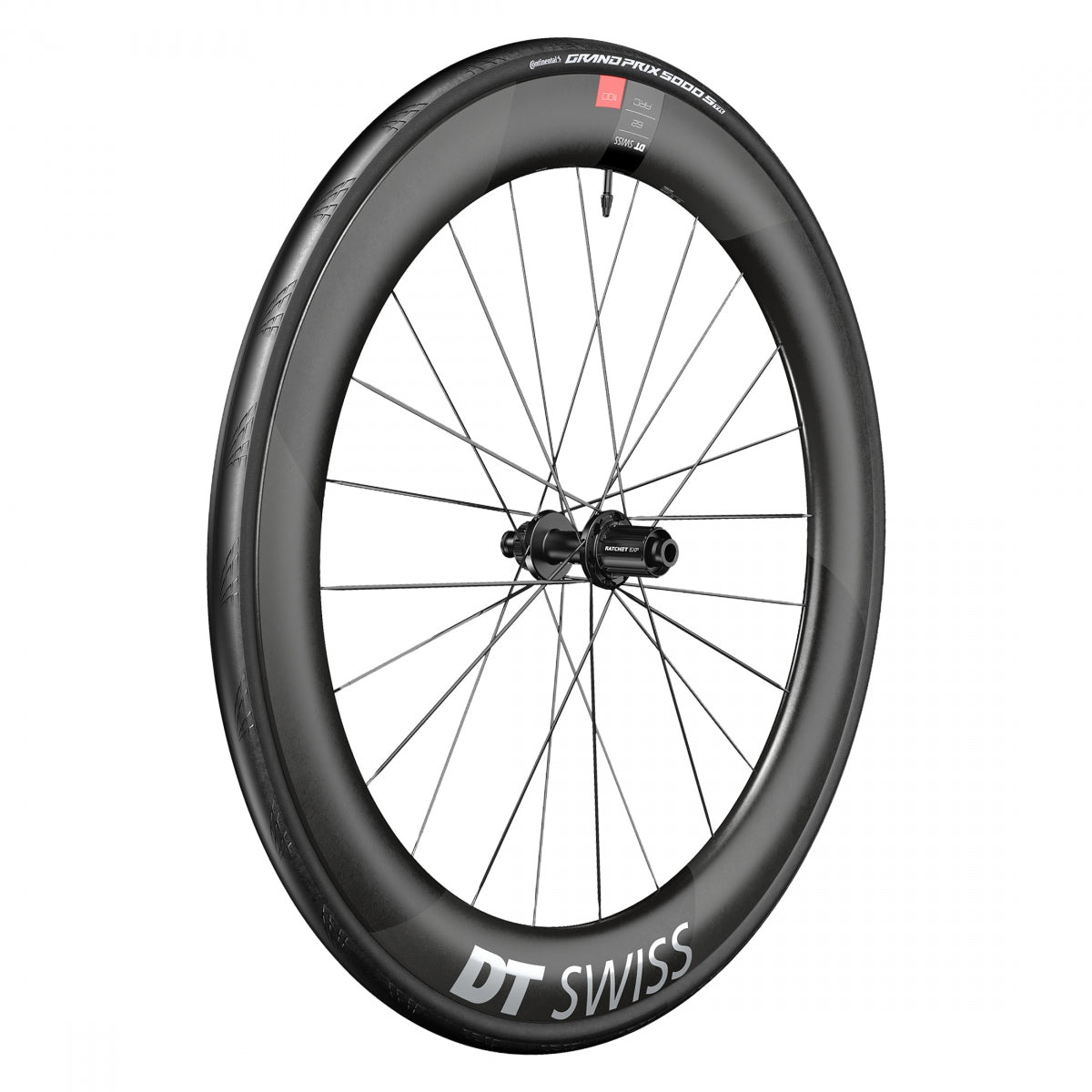 DT SWISS WHL Rear DT 700 622x20 ARC1100 WIDE DICUT 62 142x12mmTA CL 11sCAS EXP TBLS (L) w/CONT GP 5000 STR - DT SWISS