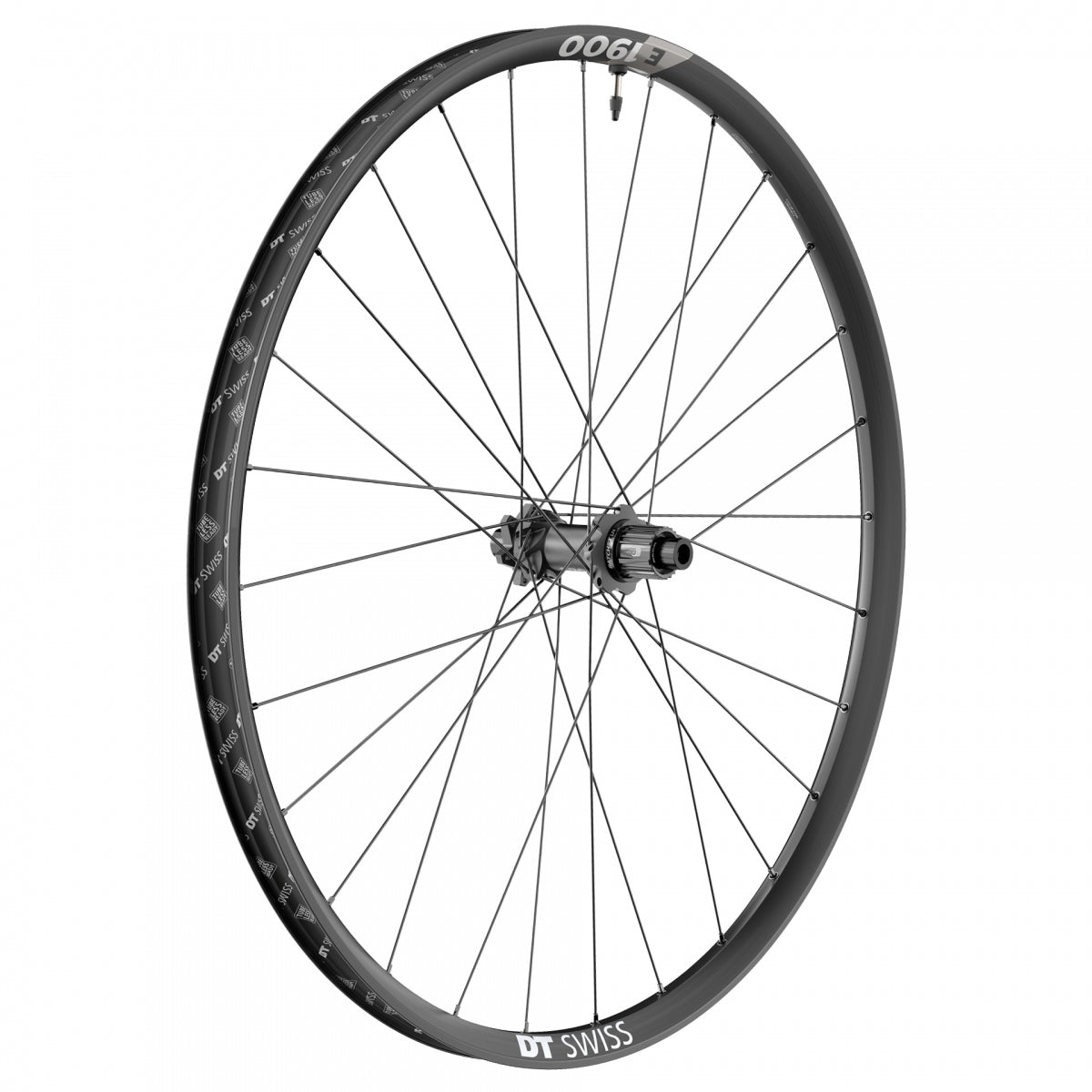 DT SWISS WHL Rear DT 29 622x30 E1900 SPLINE 148x12mmTA 6B MICROSPLINE TBLS w/TAPE & VALVE - DT SWISS