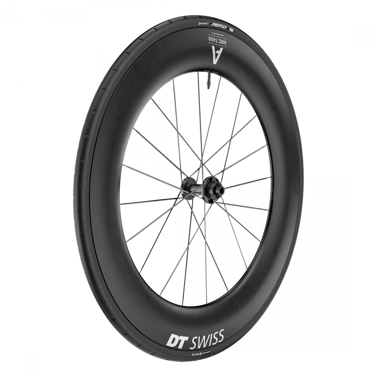 DT SWISS WHL Front DT 700 622x22 ARC1400 WIDE DICUT 85 100x12mmTA CL TBLS w/CONT AERO 111 - DT SWISS