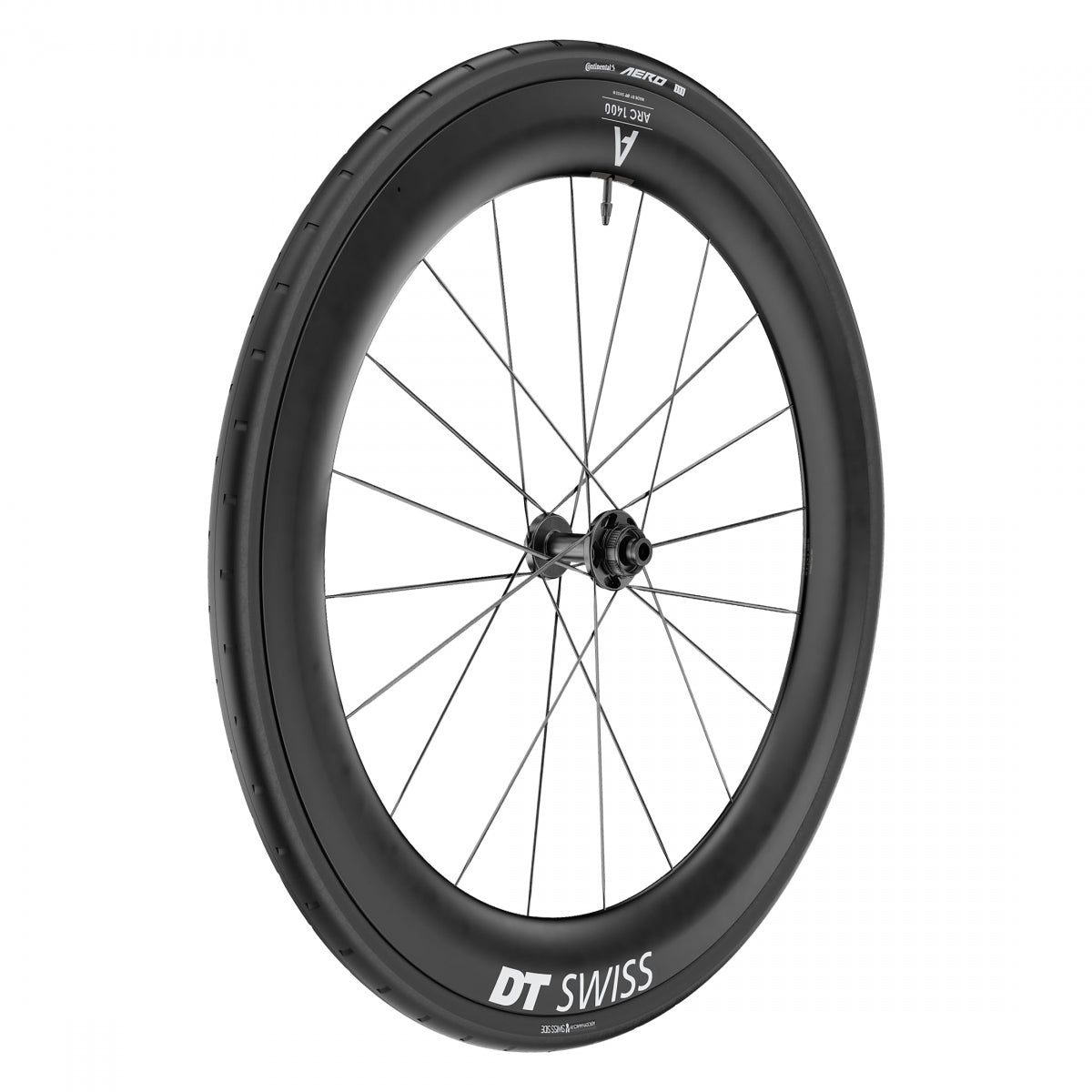 DT SWISS WHL Front DT 700 622x22 ARC1400 WIDE DICUT 65 100x12mmTA CL TBLS w/CONT AERO 111 - DT SWISS