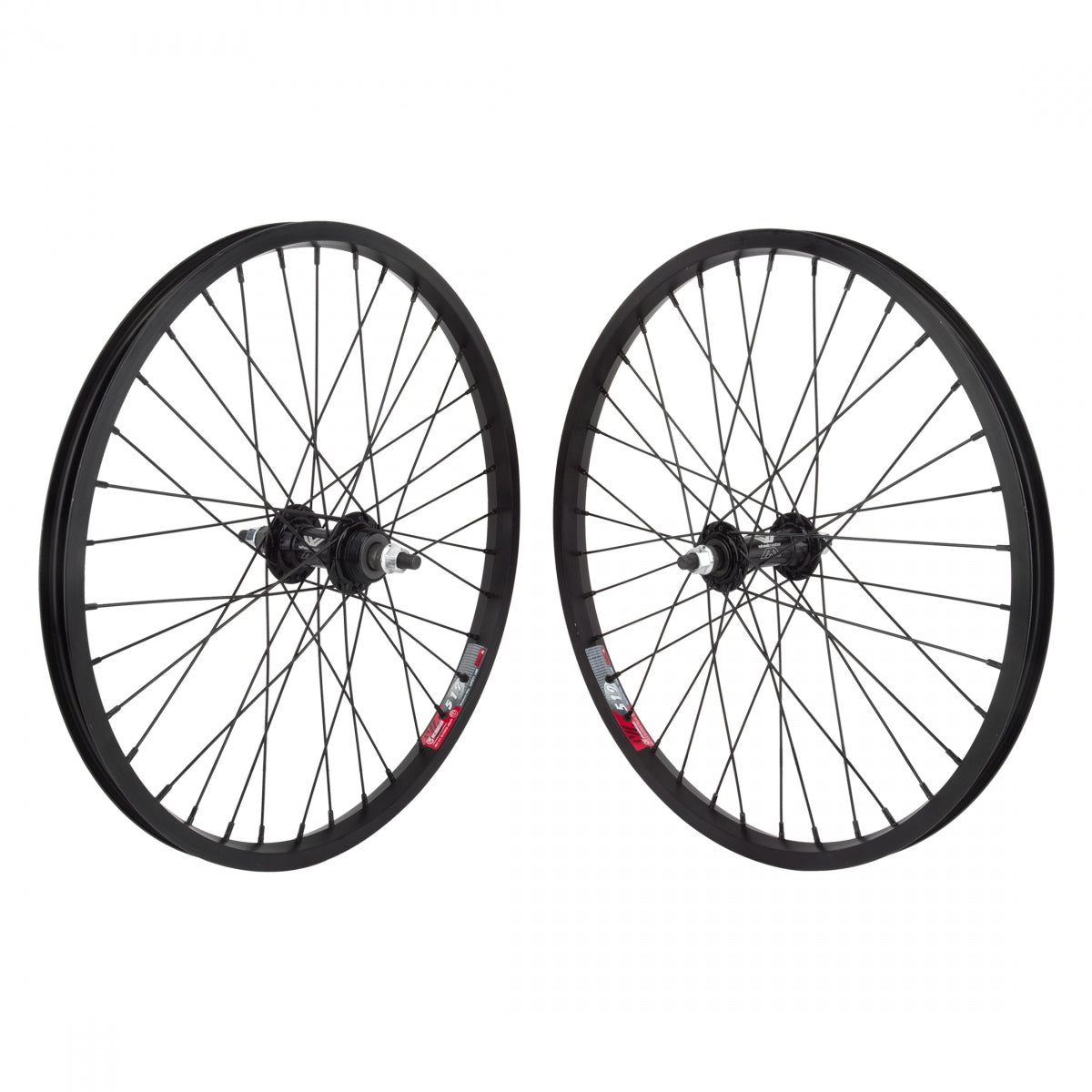 WHEEL MASTER WHL PR 20x1.75 406x19 ALY BK 36 ALY FW 1sp 3/8BK 110mm 14gBK - WHEEL MASTER
