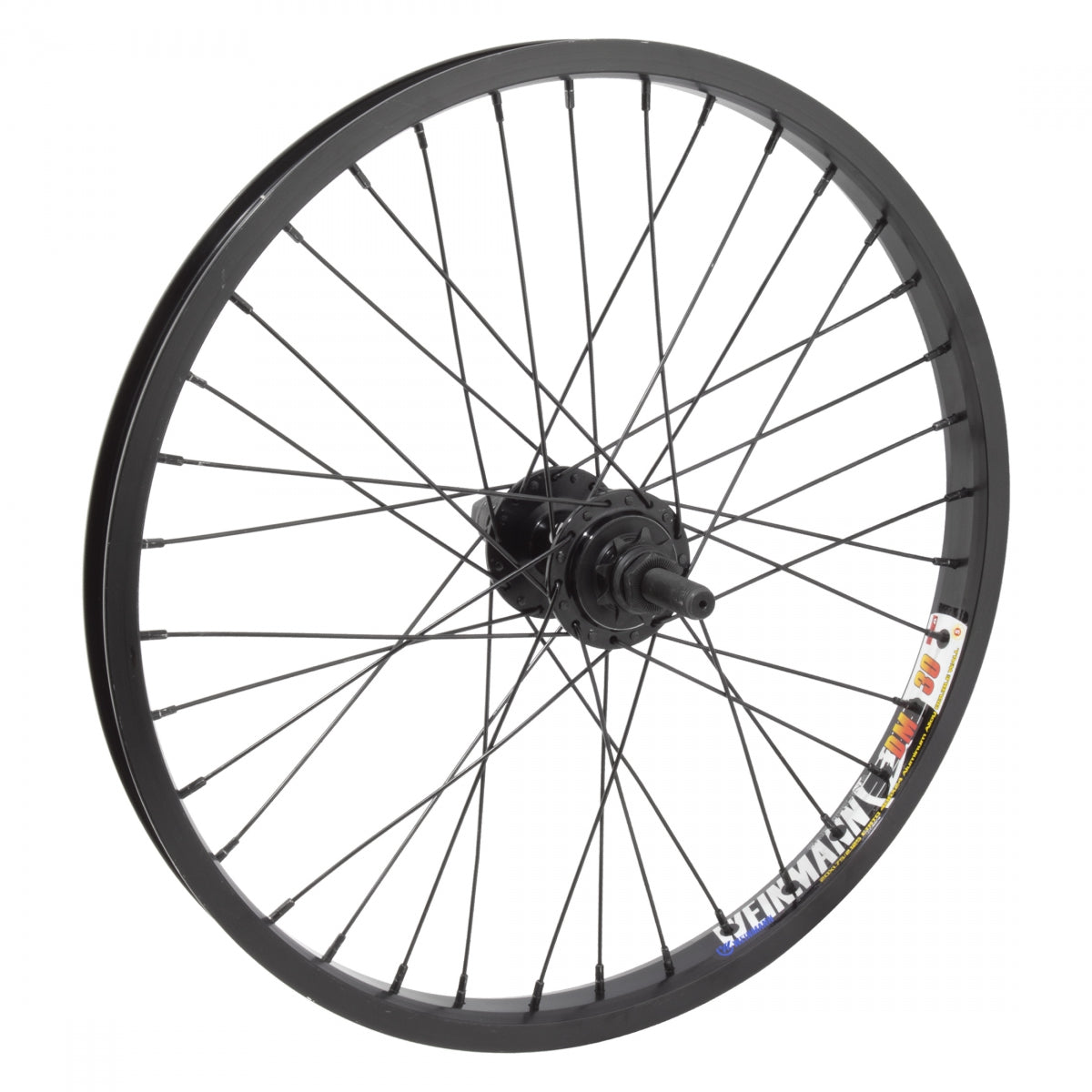 WHEEL MASTER WHL Rear 20x1.75 406x24 WEI DM30 BK 36 BK-OPS 9t DRIVER 14mm BK 110mm 14gBK - WHEEL MASTER