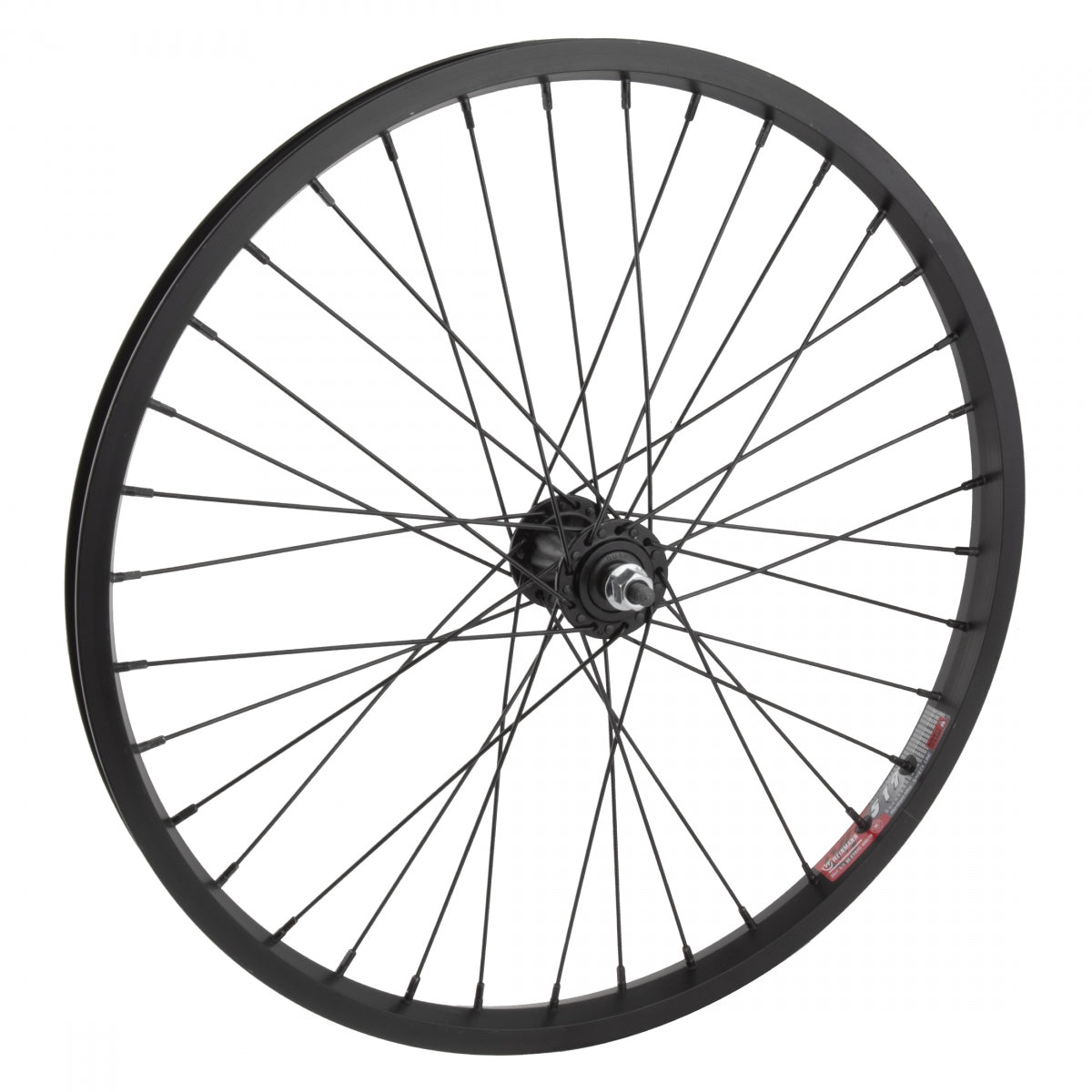 WHEEL MASTER WHL Front 20x1.75 406x19 ALY BK 36 ALY BO 5/16 BK 72mm SS2.0BK FOR FOLDING BIKE - WHEEL MASTER