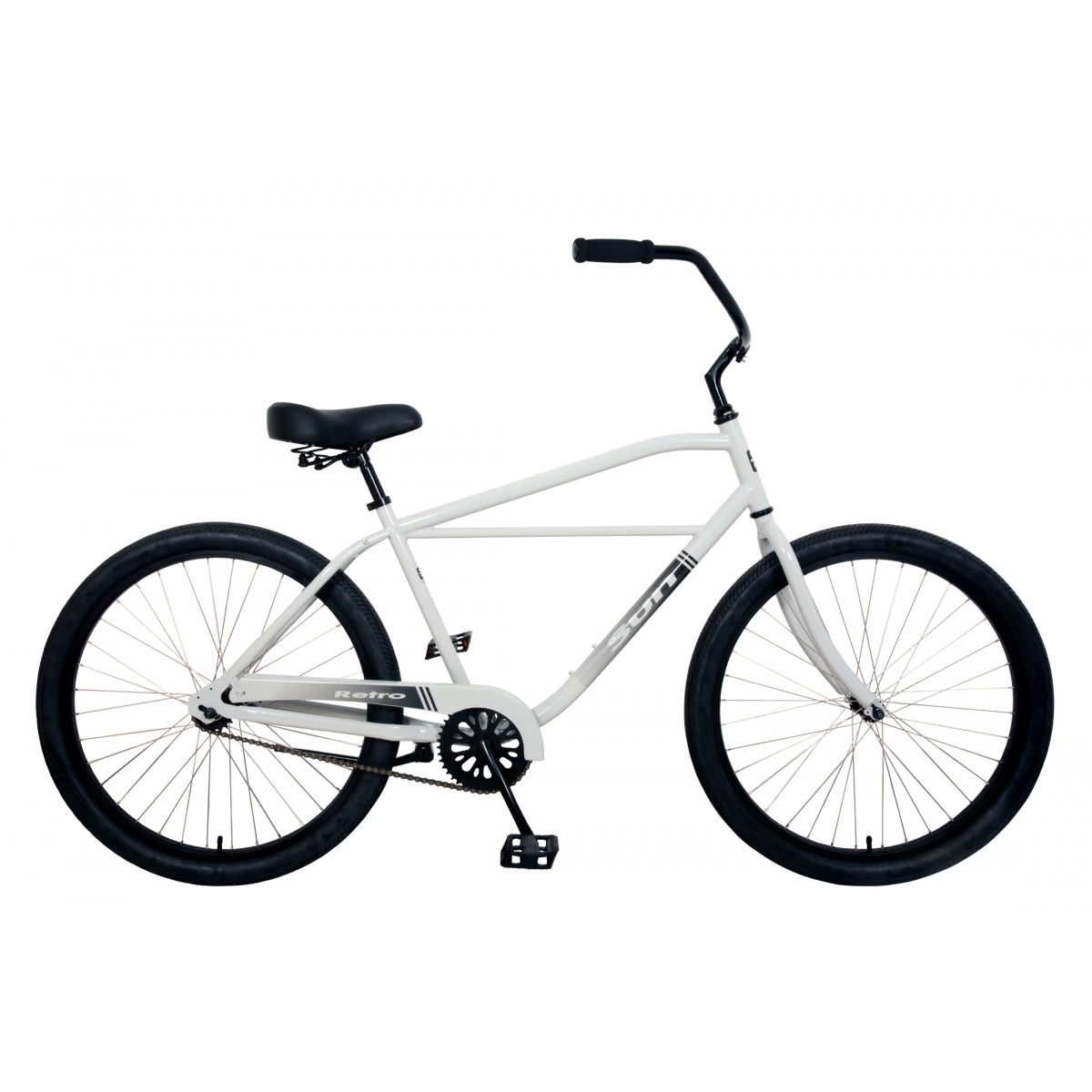SUN BICYCLES BIKE SUN RETRO STL M18.5 CB SIDEWALK-GY - SUN BICYCLES