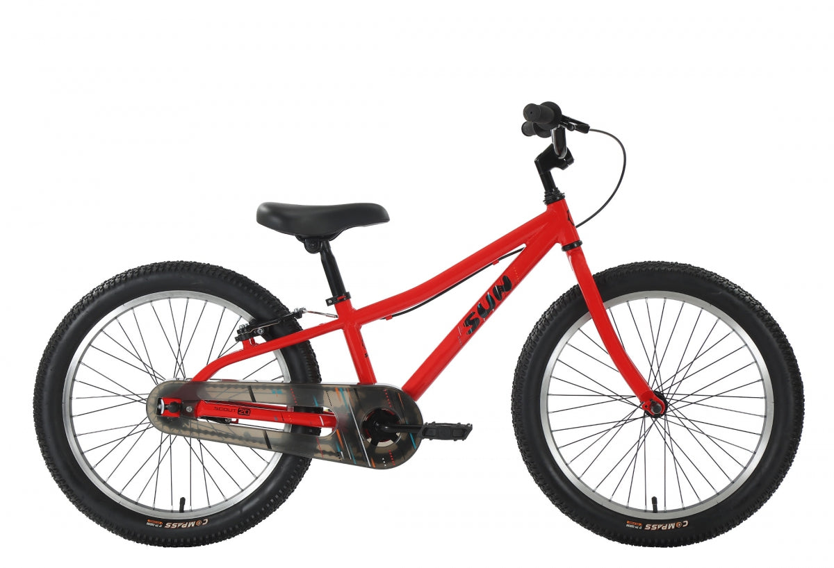 SUN BICYCLES BIKE SUN SCOUT-20 CALIPER FLAME-RD - SUN BICYCLES