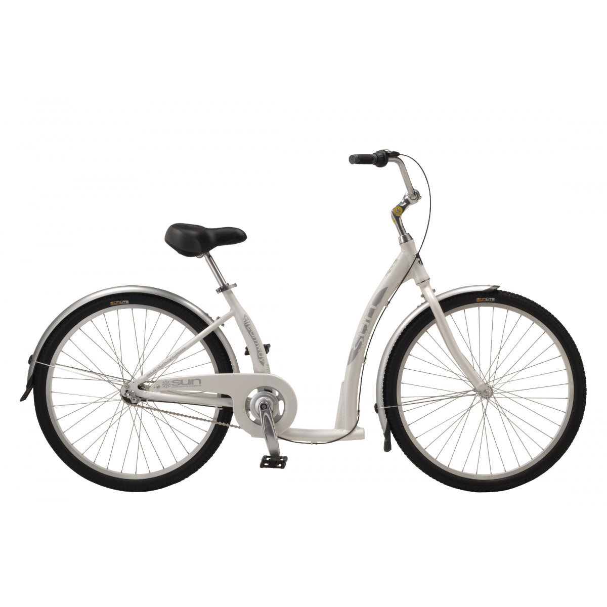 SUN BICYCLES BIKE SUN STREAMWAY ALY 26 3sp PRL-WHT 09 - SUN BICYCLES