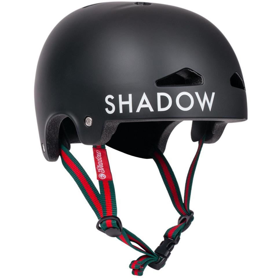 Shadow FeatherWeight In-Mold Matt Ray Helmet - Matte Black available at 5150bmx.com