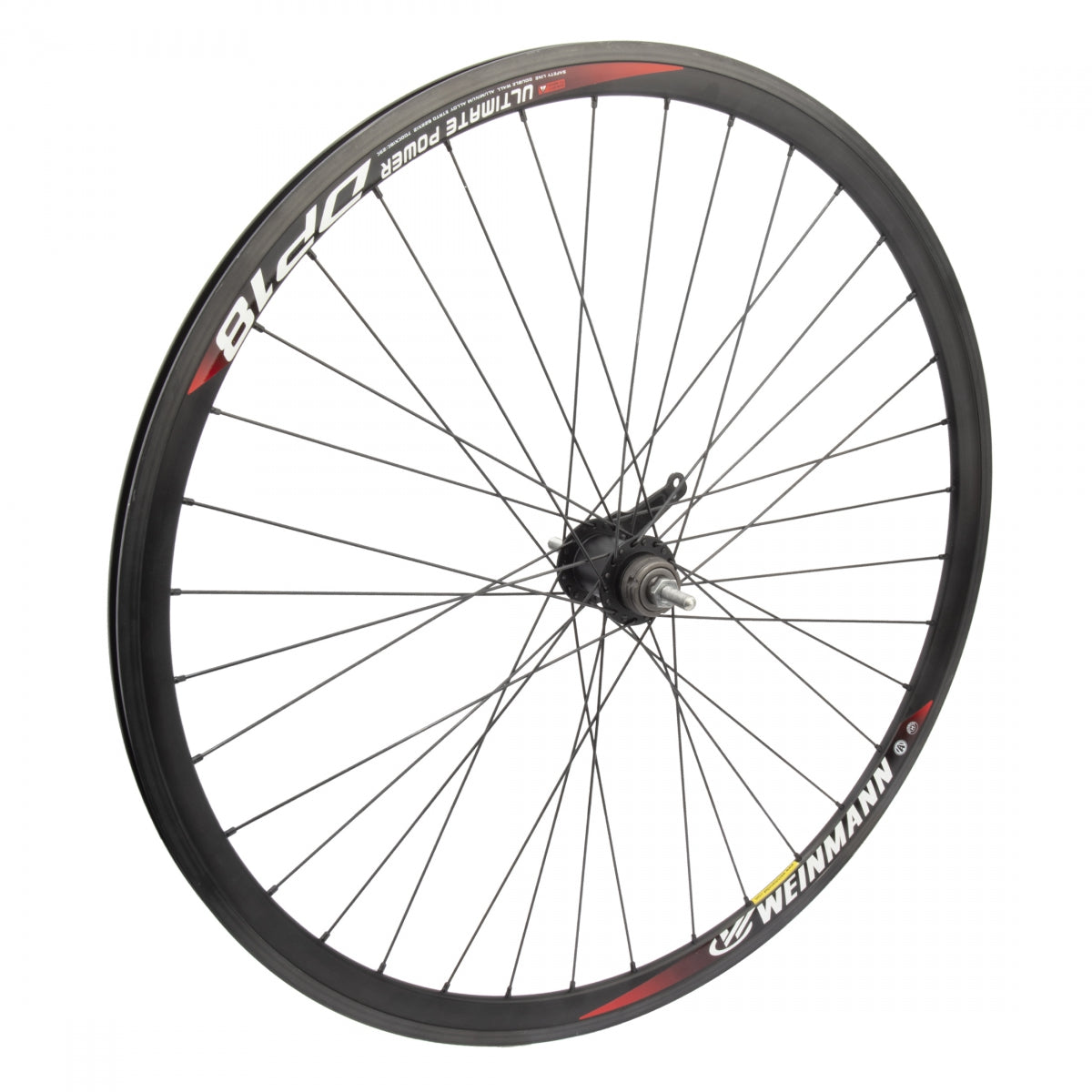 WHEEL MASTER WHL Rear 700 622x12 WEI DP18 BK NMSW 36 SHI CB BK 110mm DTI2.0BK w/TRIM KIT - WHEEL MASTER