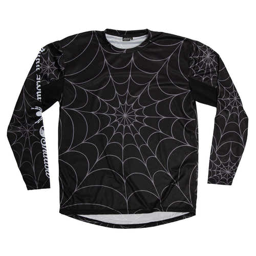 Shadow x Burn Slow Vantage Jersey - Black/Grey available at 5150bmx.com