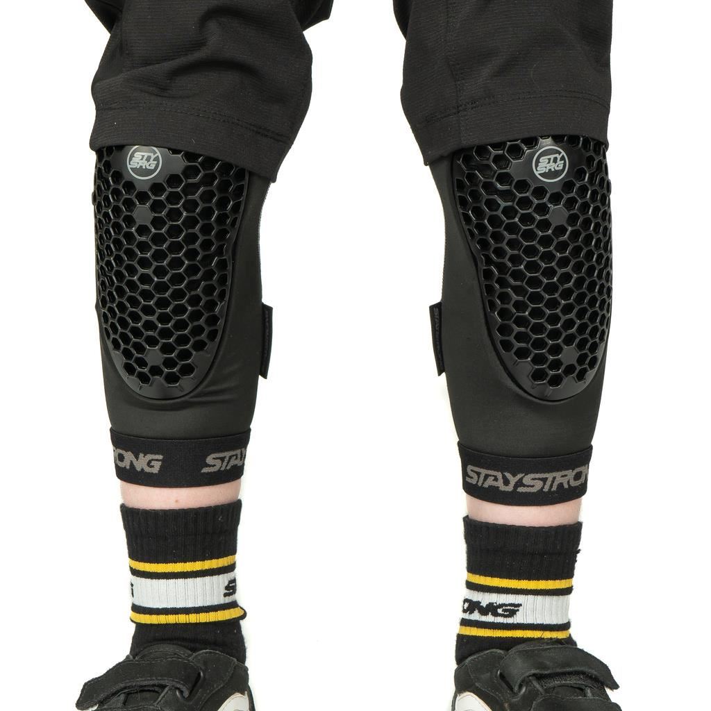 Stay Strong Reactiv Youth Knee Guard available at 5150bmx.com