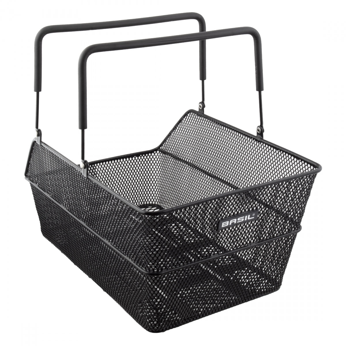 BASIL BASKET BASIL Rear RACTOP MESH CENTO MULTI w/HANDLE BK - BASIL