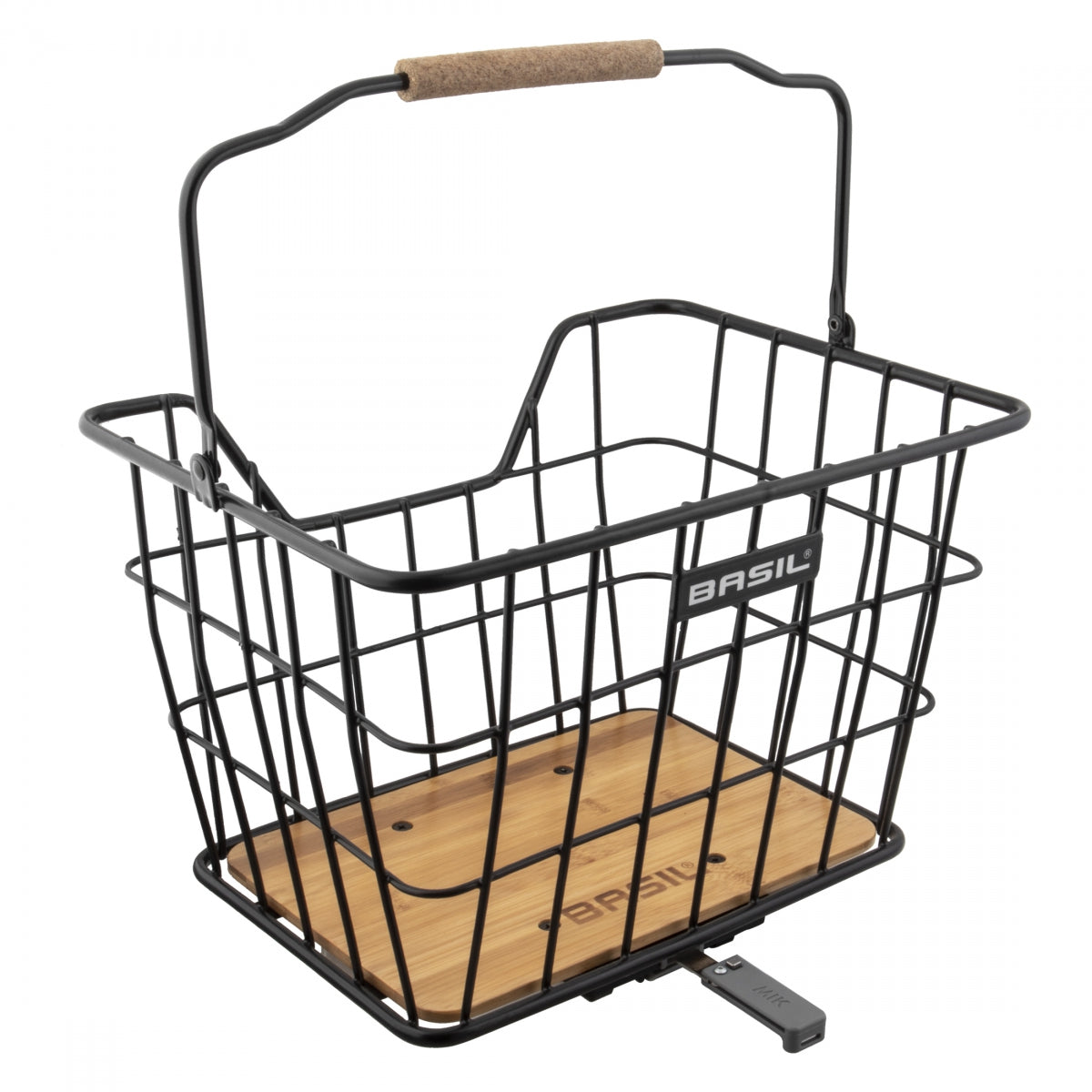 BASIL BASKET BASIL Rear RACTOP ALY NORLAND MIK w/HANDLE BK/BN - BASIL