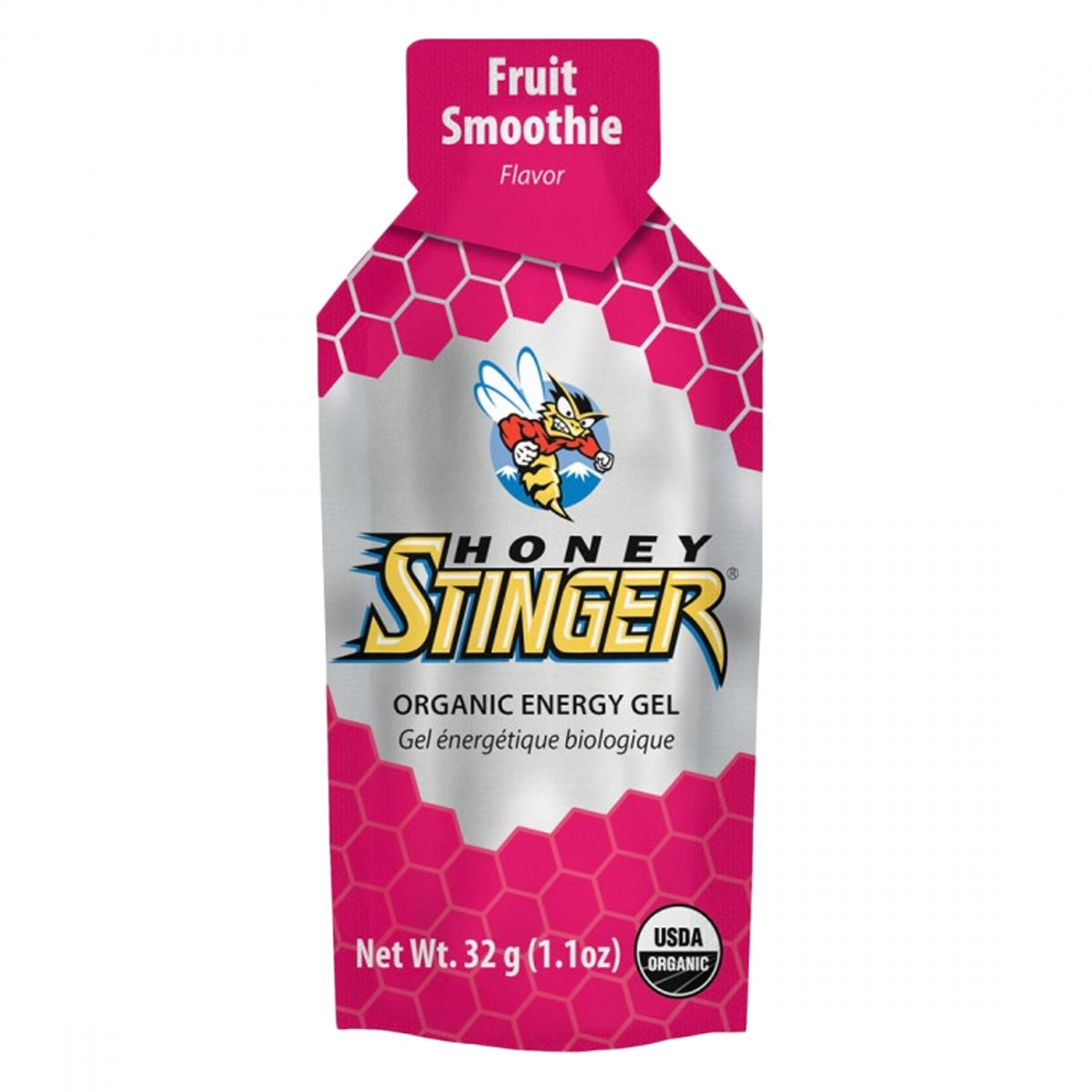 HONEY STINGER FOOD HS GEL ORG FRUIT SM 1.3oz BXof24 - HONEY STINGER
