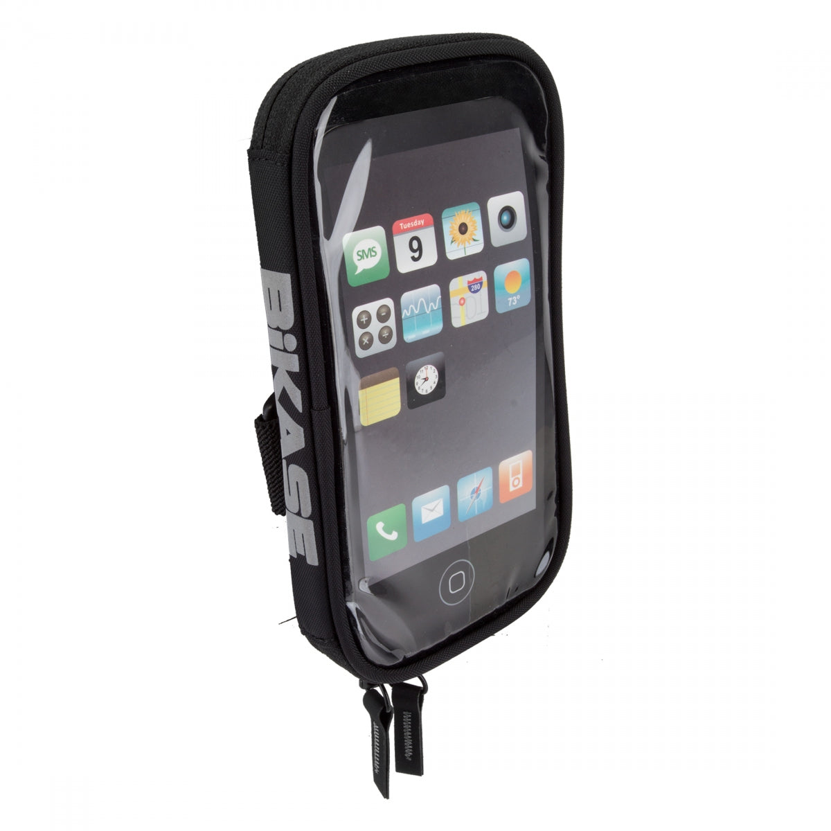 BIKASE BAG BIKASE PHONE HANDY ANDY 6 FITS 6in SMARTPHONES BK - BIKASE