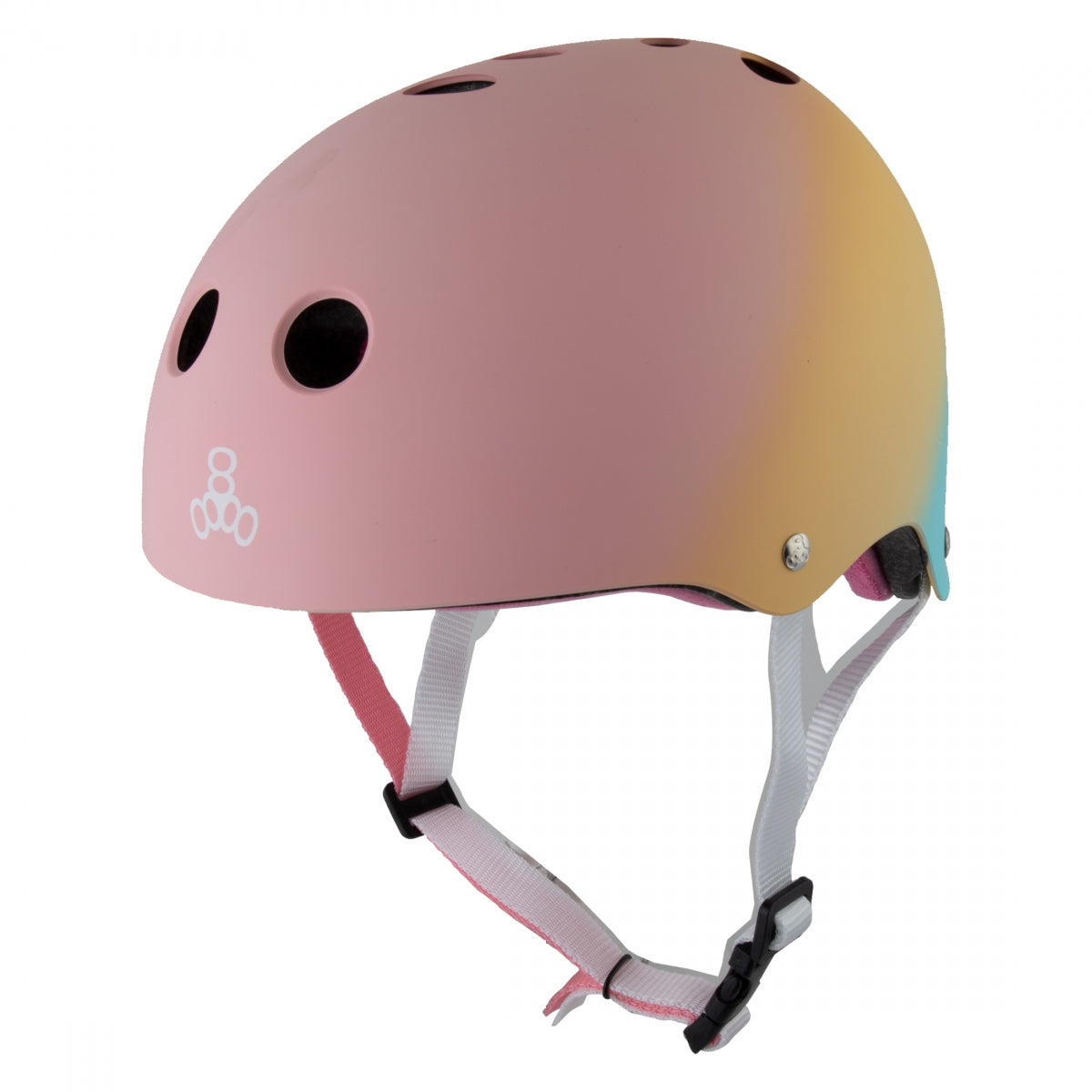TRIPLE EIGHT HELMET TRIPLE8 THE CERT SWEATSAVER LG-XL SHAVED ICE FADE - TRIPLE EIGHT