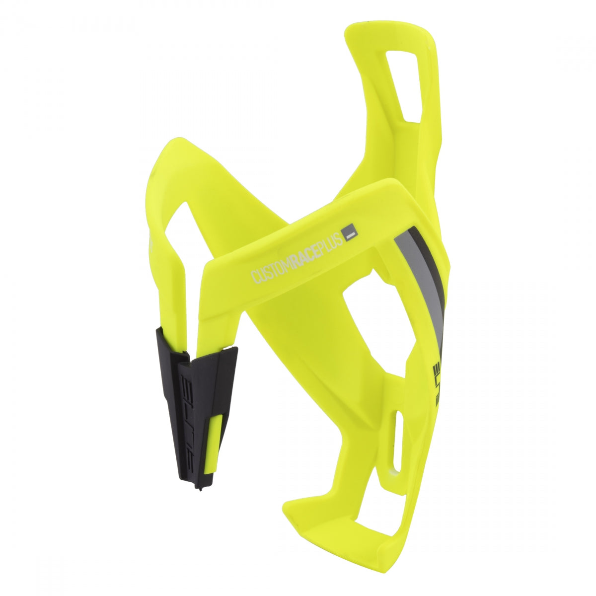 ELITE BOTTLE CAGE ELITE CUSTOM RACE PLUS FLUORESCENT F-YL/BK - ELITE