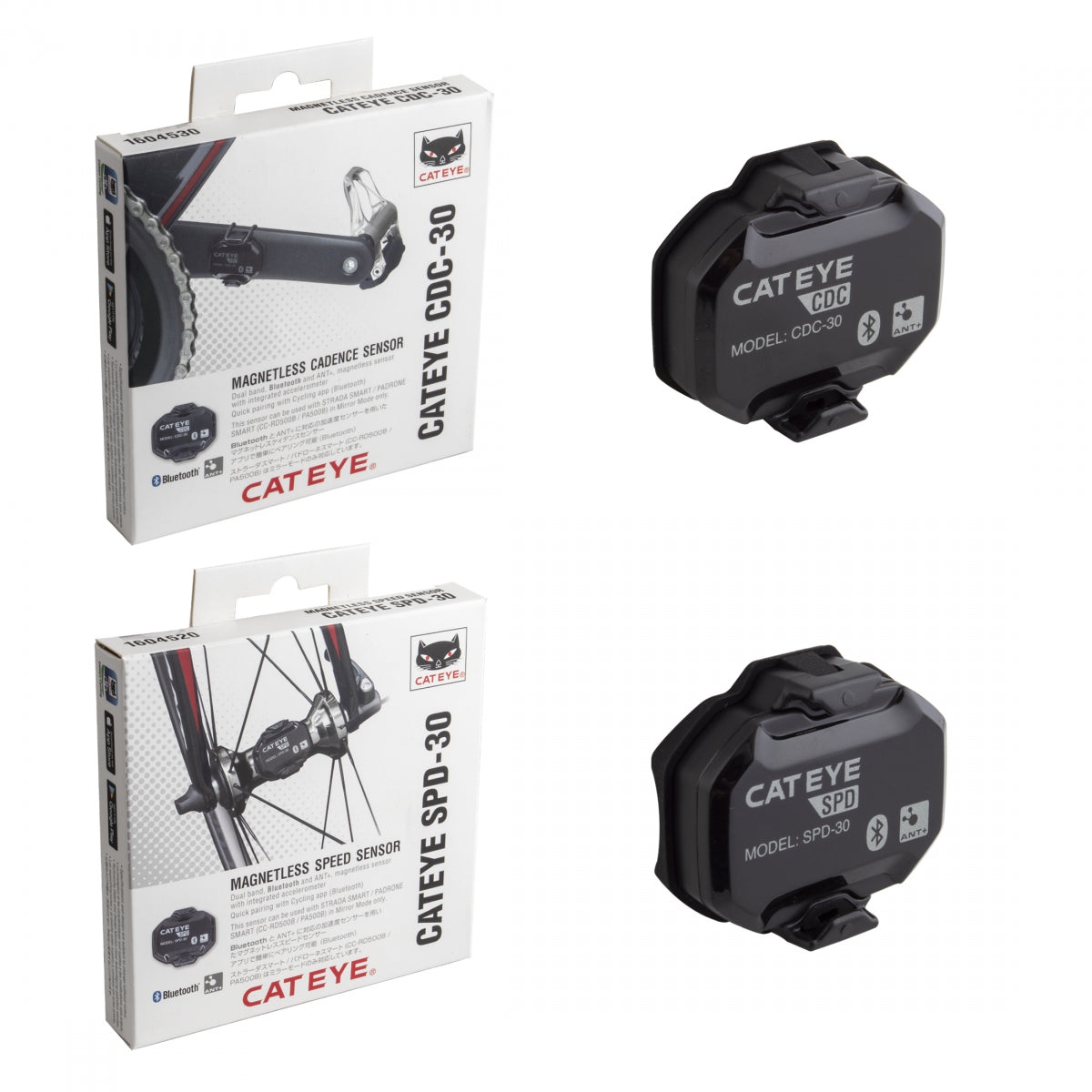 CATEYE COMP PART CATEYE 1604550 SPD/CDC-30 SENSOR ANT+/BLUETOOTH PADRONE - CATEYE