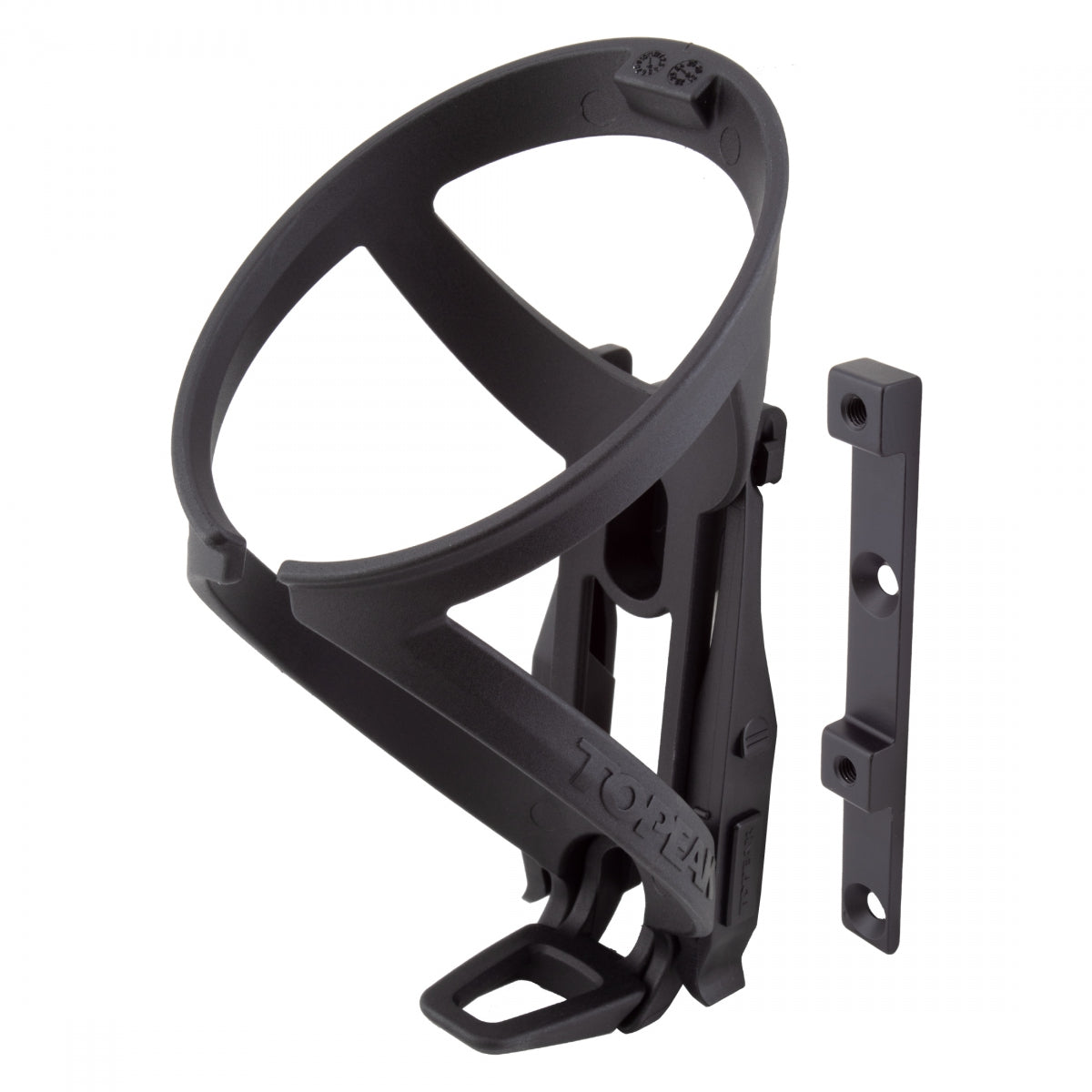 TOPEAK BOTTLE CAGE TOPEAK BOTTLE NINJA MASTER+ w/TIRE LEVERS BK - TOPEAK