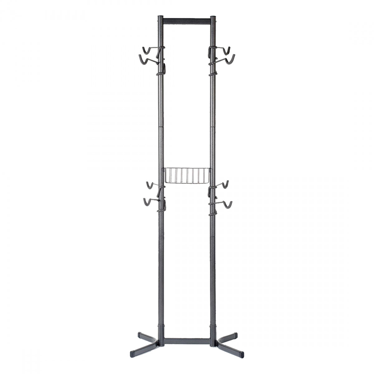 DELTA STORAGE RACK DELTA FOUR BIKE FREESTANDING RACK w/BASKET - DELTA