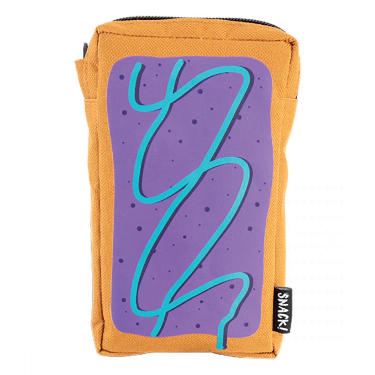 SNACK! BAG SNACK POUCH TOP TART BRN (P) - SNACK!