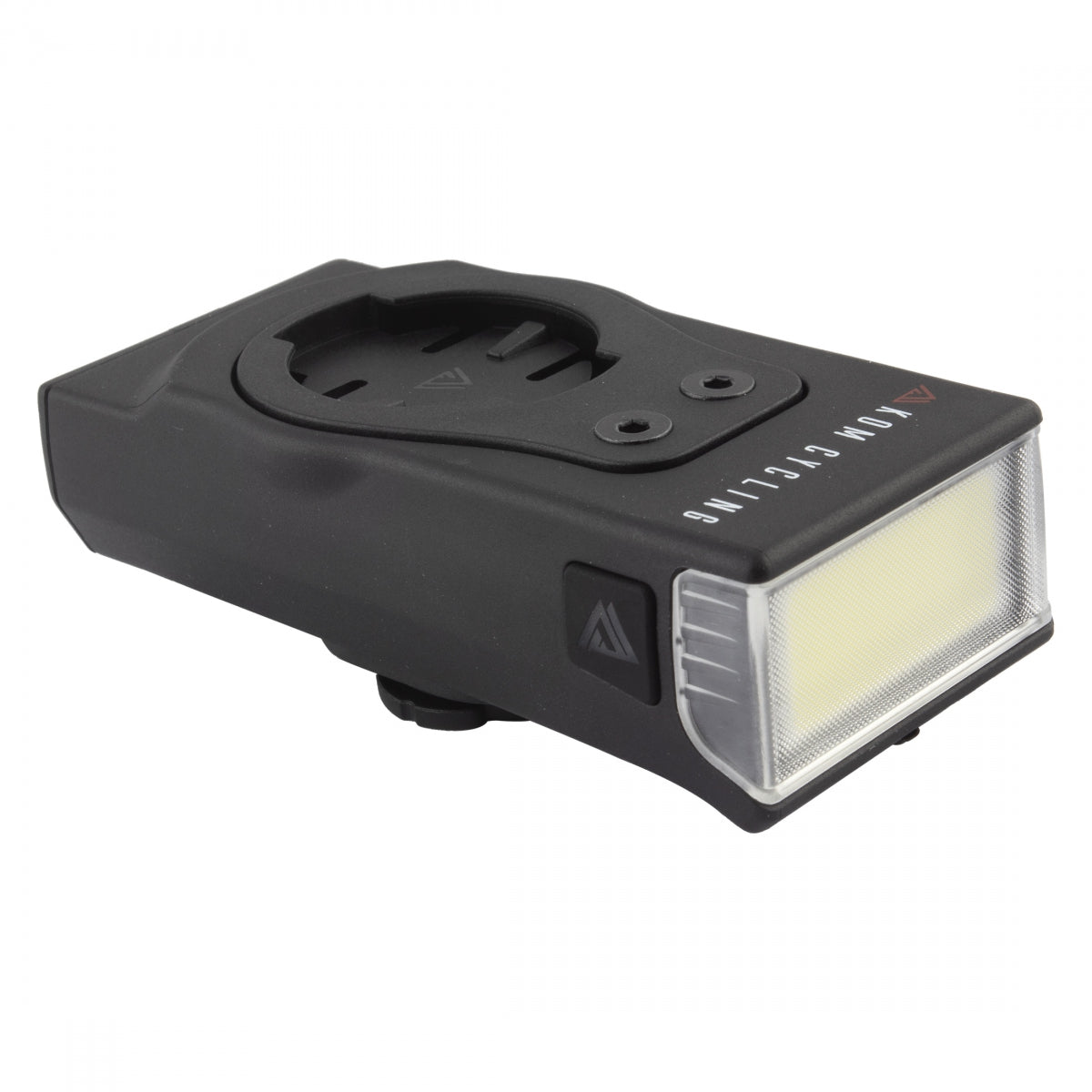 KOM CYCLING LIGHT KOM QUICK RELEASE 350 LUMENS W/COMPUTER MOUNT BK - KOM CYCLING