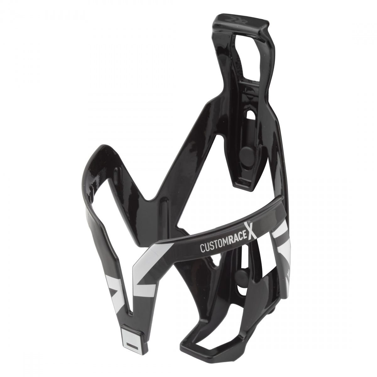ELITE BOTTLE CAGE ELITE CUSTOM RACE X GLOSS-BK/WH - ELITE