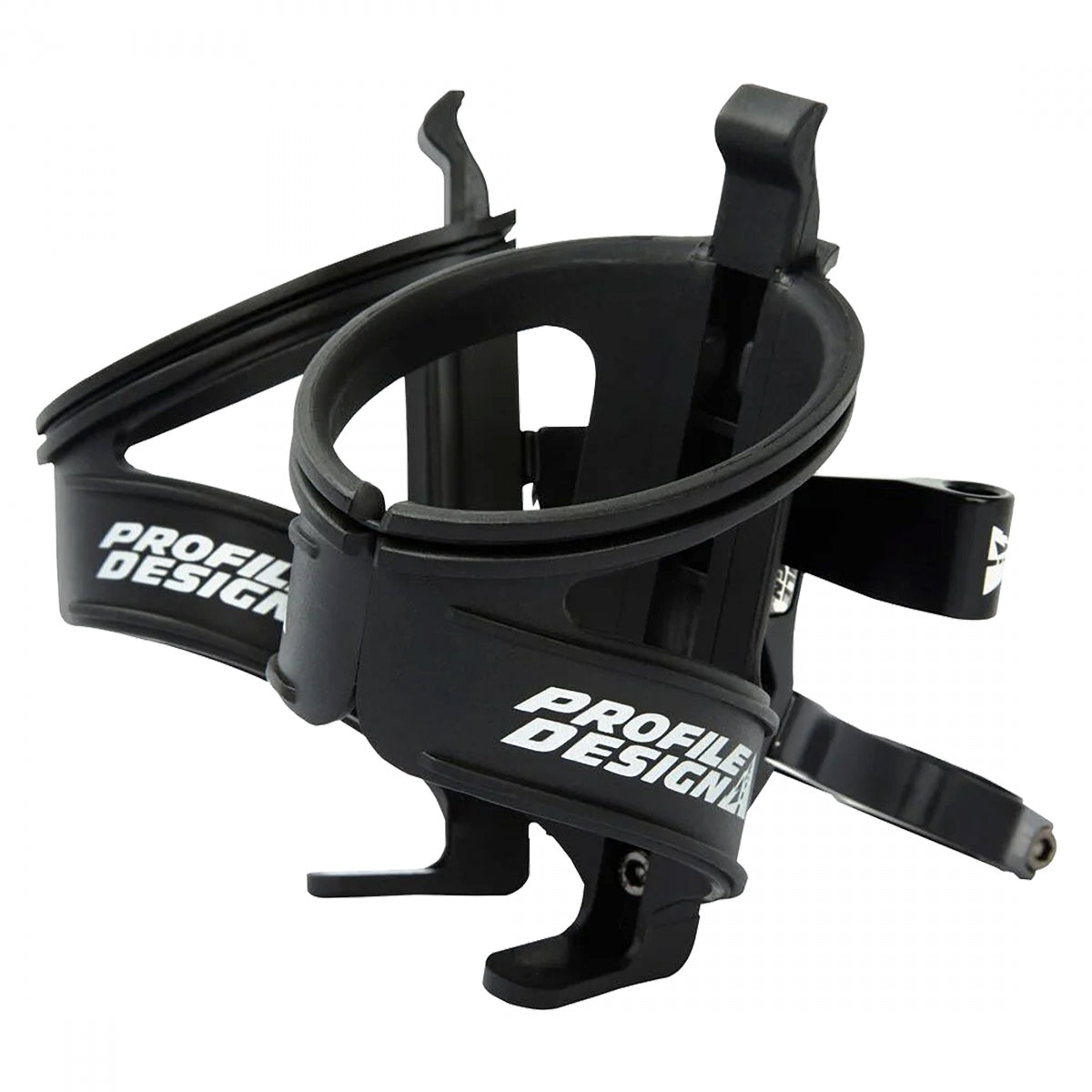 PROFILE DESIGN BOTTLE CAGE PROFILE Rear MOUNT AQUA RACK II w/DUAL CAGES BK - PROFILE DESIGN