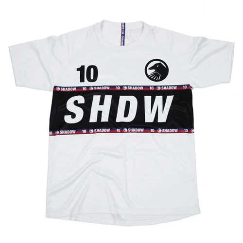 Shadow Simo 10 Year Soccer Jersey - White available at 5150bmx.com