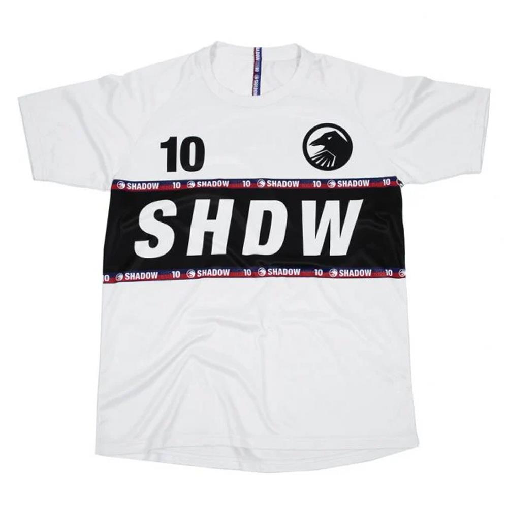 Shadow Simo 10 Year Soccer Jersey - White available at 5150bmx.com