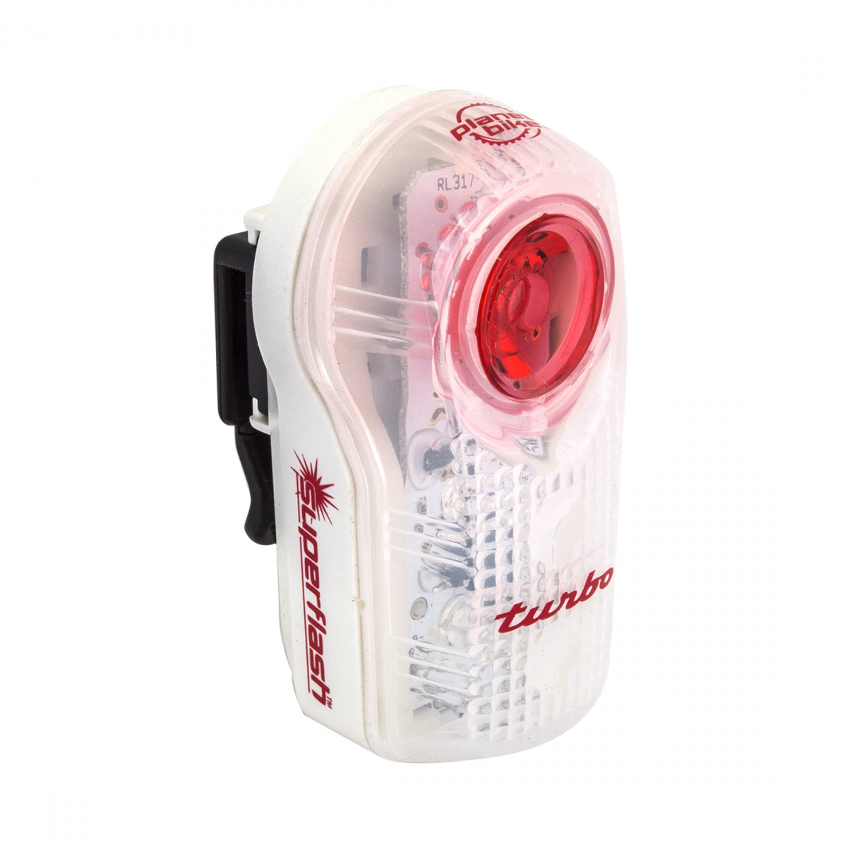 PLANET BIKE LIGHT PB Rear SUPERFLASH TURBO BLINKY WH1w2LED - PLANET BIKE