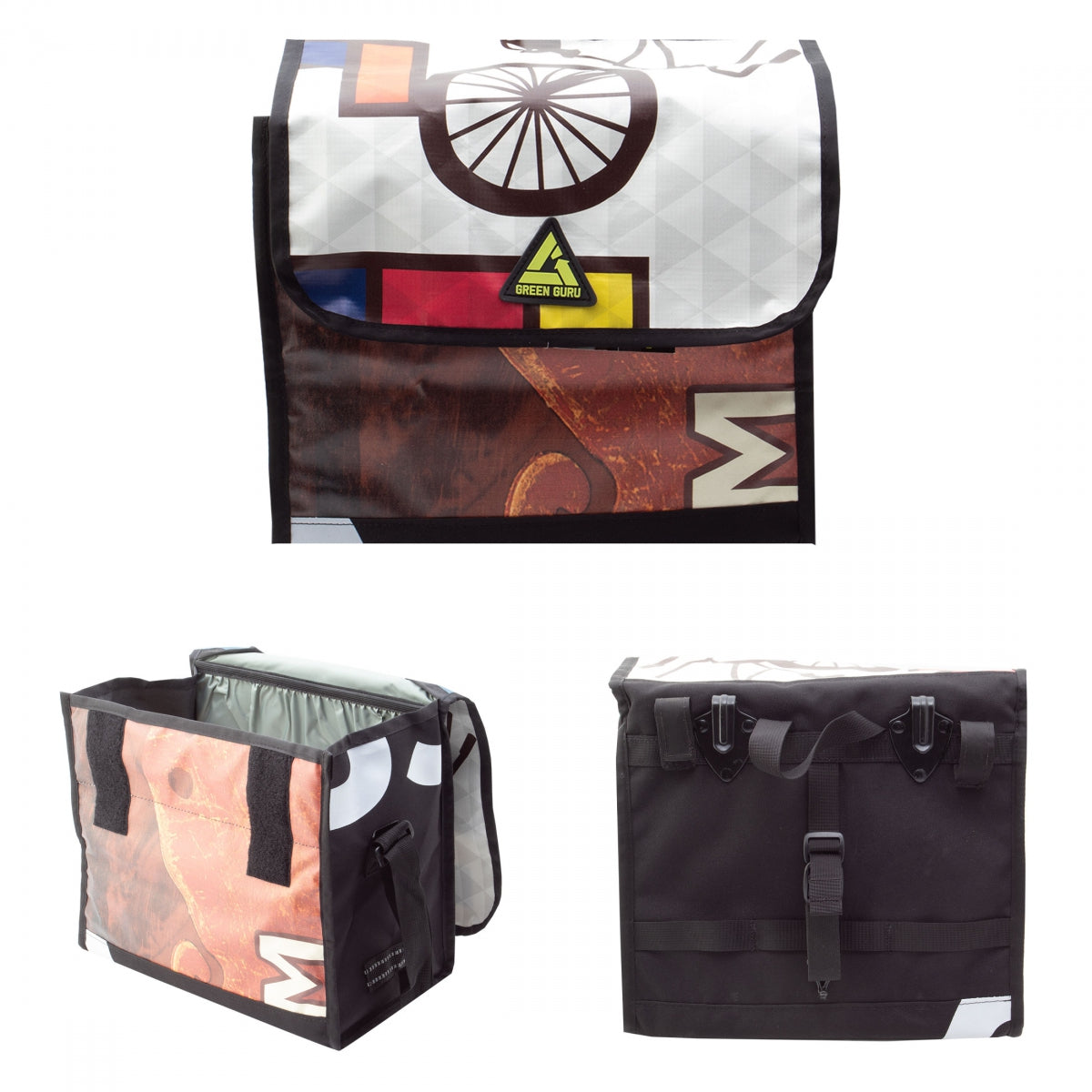 GREEN GURU BAG GREENGURU PANNIER DUTCHY - GREEN GURU