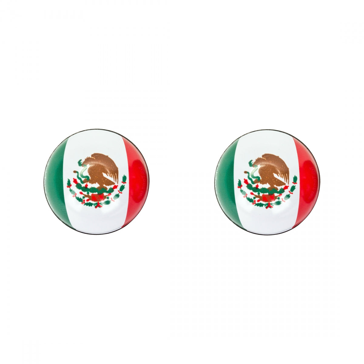 TRIK TOPZ VALVE CAPS TRIKTOPZ FLAG MEXICO 1pr/PK - TRIK TOPZ