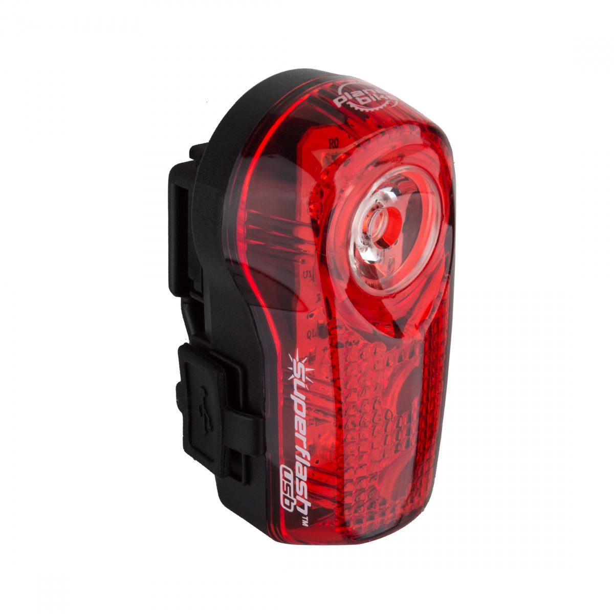 PLANET BIKE LIGHT PB Rear SUPERFLASH USB BK - PLANET BIKE
