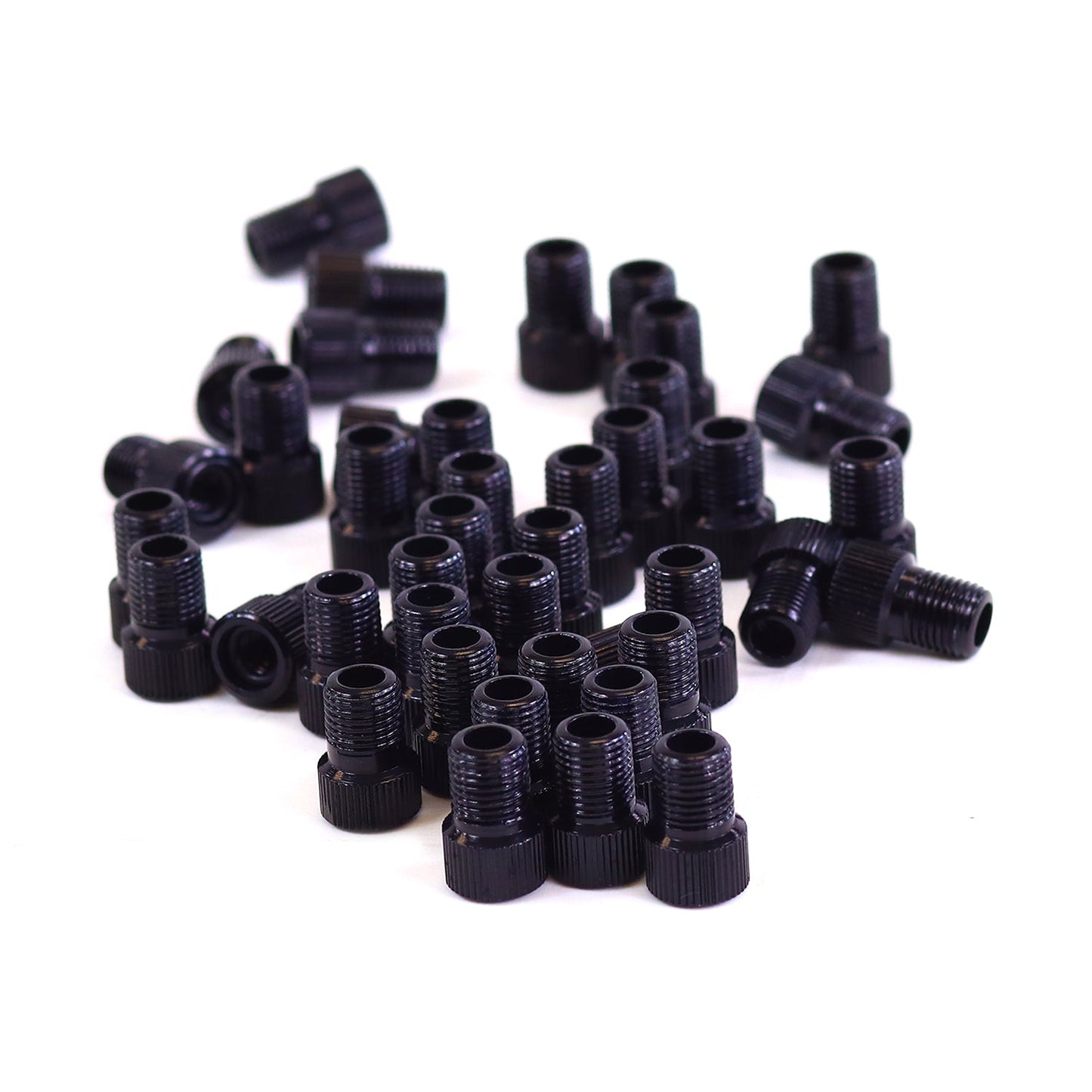 Adapter Valve - Black 50pcs available at 5150bmx.com