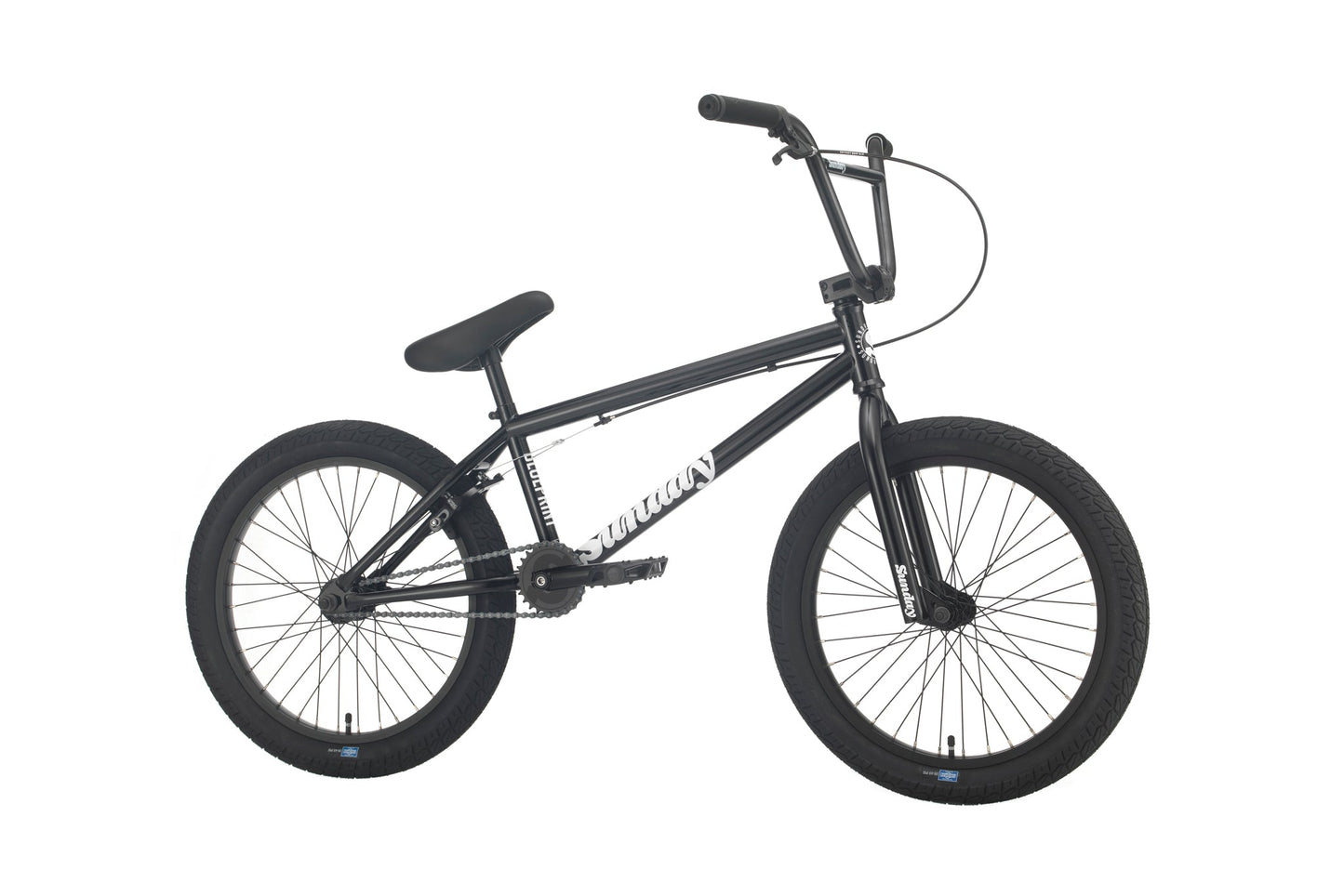 2021 Sunday Blueprint (Gloss Black with 20.5" tt) available at 5150bmx.com