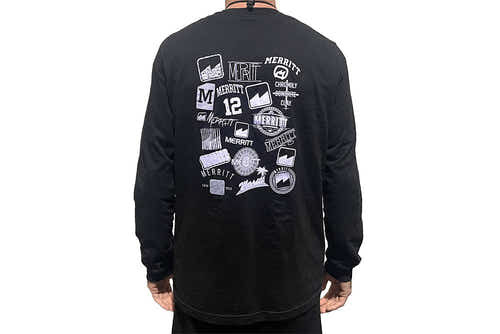 MERRITT COMBO LONG SLEEVE T-SHIRT available at 5150bmx.com