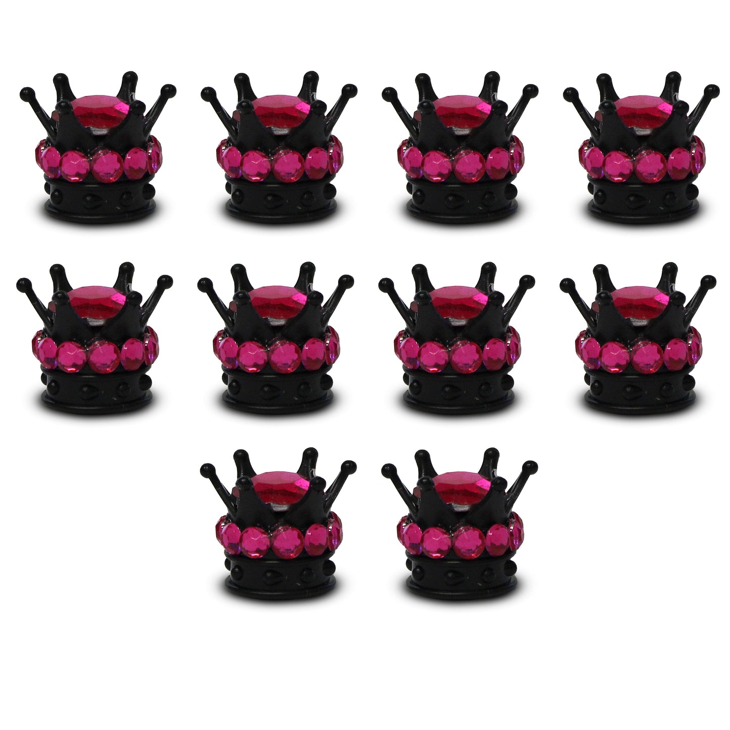Valve Cap - CROWN - Multi available at 5150bmx.com