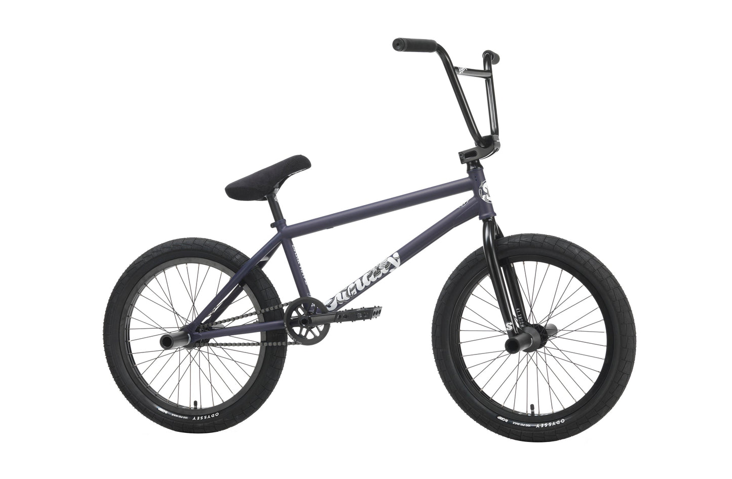 Sunday Darkwave - Broc Raiford Authentic (Matte Midnight Purple with 21" tt in RHD or 21.25" tt in LHD) available at 5150bmx.com