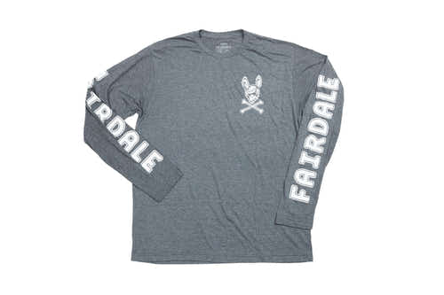 Fairdale Harerogers Long Sleeve (Heather Charcoal) available at 5150bmx.com