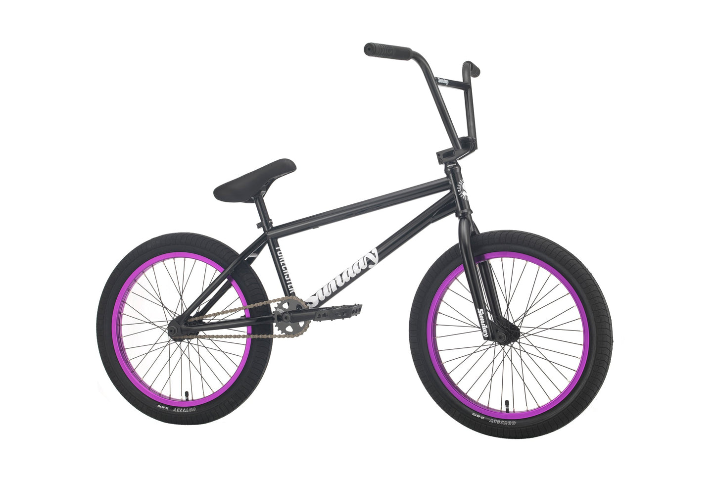 2021 Sunday Forecaster / Alec Siemon Signature (Gloss Black with 20.75" tt) available at 5150bmx.com
