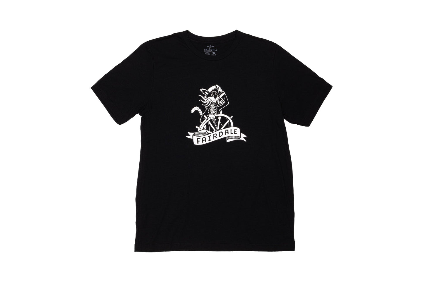 Fairdale Captain Goodship Tee (Black w/ White Ink) available at 5150bmx.com