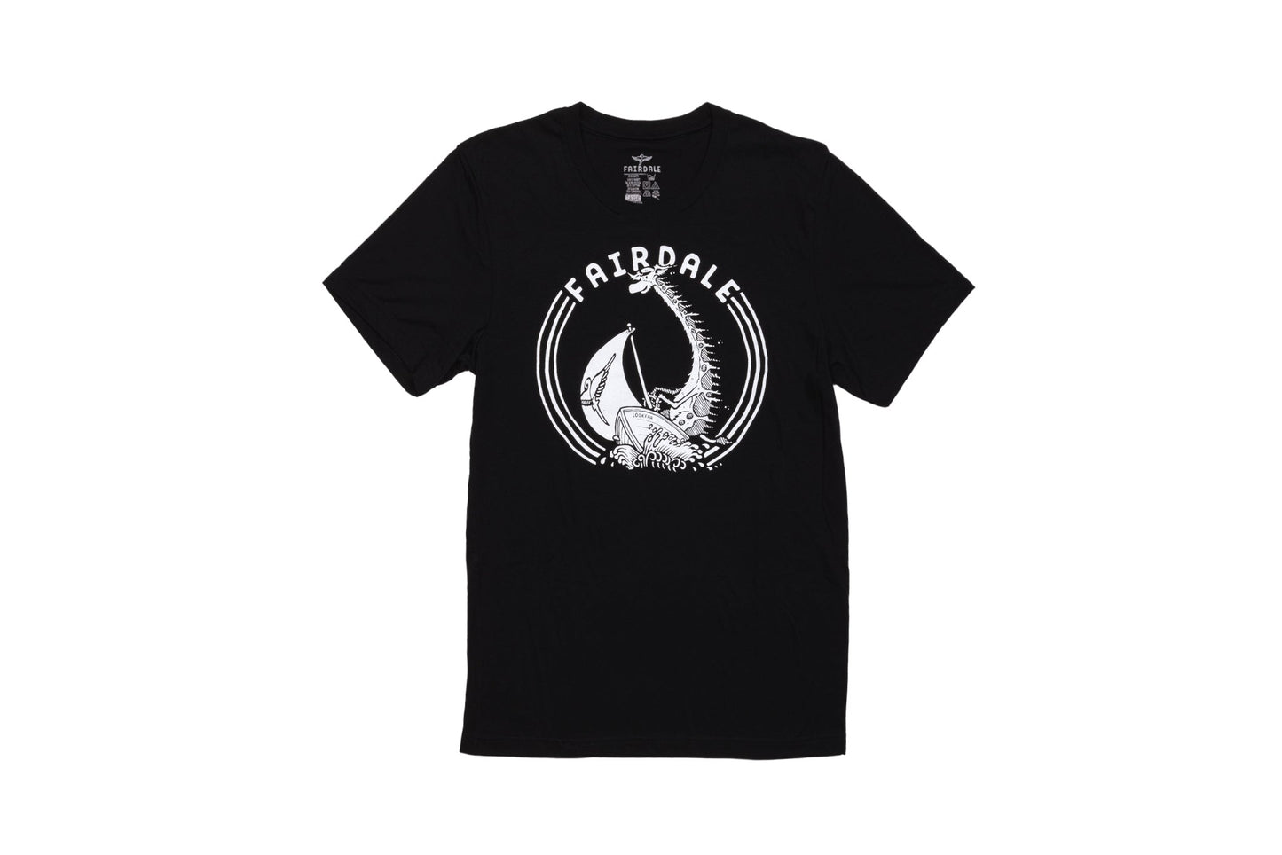 Fairdale Sail-On Tee (Black) available at 5150bmx.com