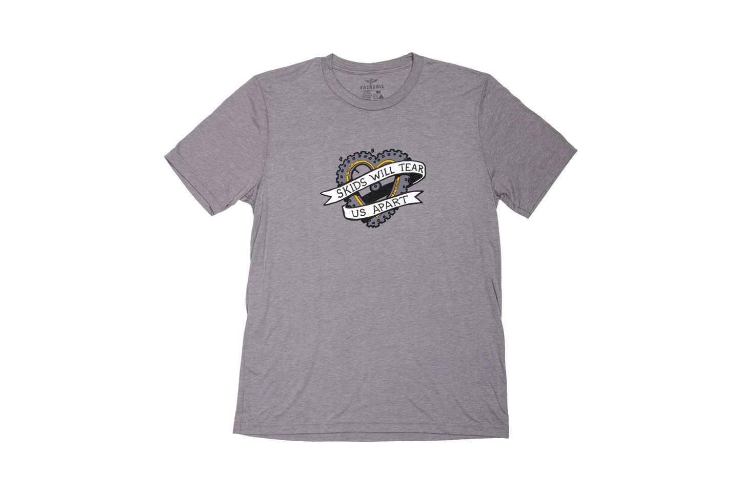 Fairdale Tread Division Tee (Athletic Heather w/ Multicolor Ink) available at 5150bmx.com