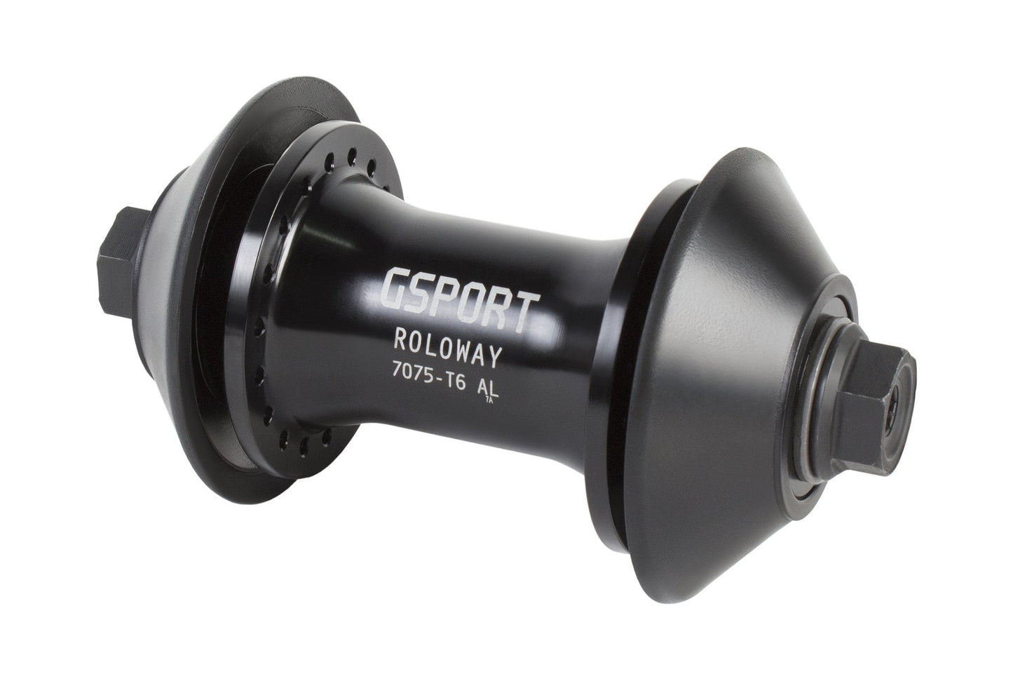 GSport Roloway Front Hub (Black) available at 5150bmx.com