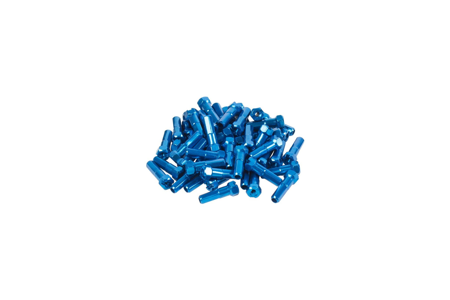 GSport Taper-Hex Nipples (Anodized Blue) - Available at 5150bmx.com