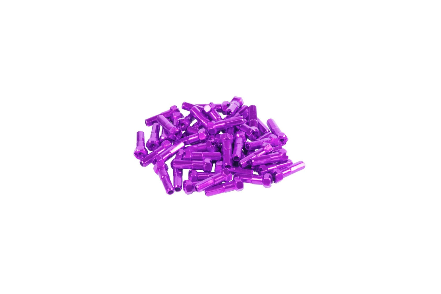 GSport Taper-Hex Nipples (Anodized Purple) available at 5150bmx.com